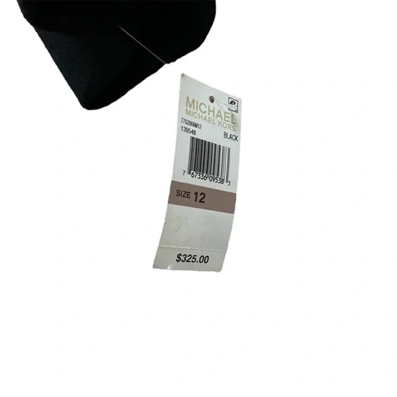 NWT Michael Kors Zipper Asymmetrical Wool Blend Large Long Coat (size 12)